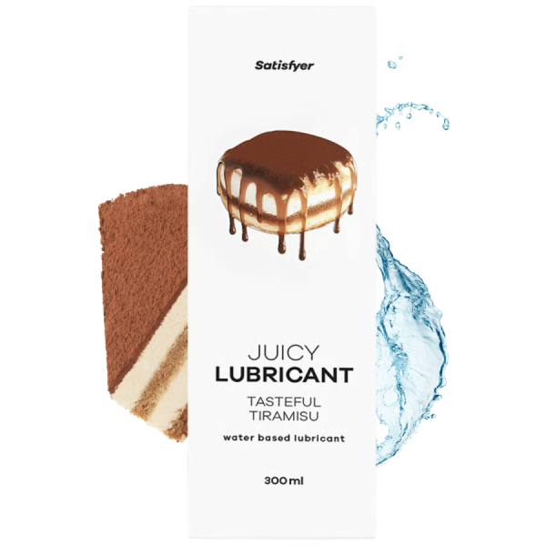 Lubrifiant à base d'eau Tiramisu savoureux 300 ml Satisfyer 